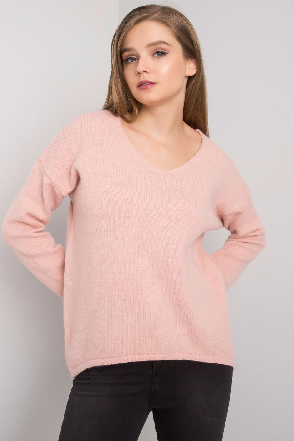 Pull femme Och Bella Chandail Chandail — rosé