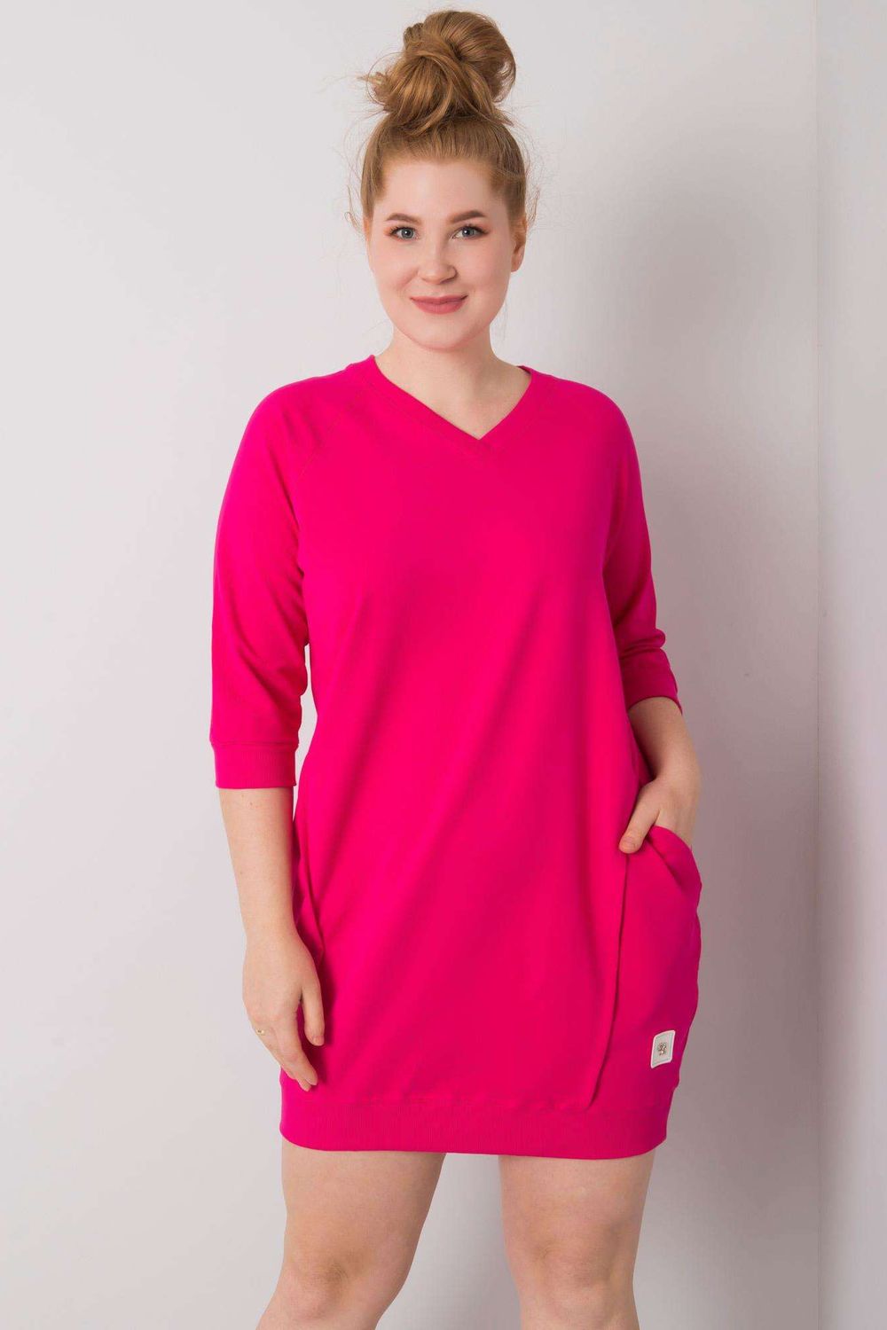 Robe femme Relevance Plus Size Plus — rosé