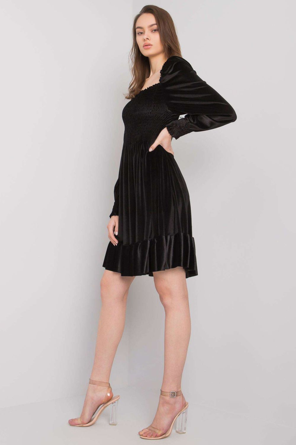 Robe femme Italy Moda De Soirée De — noir