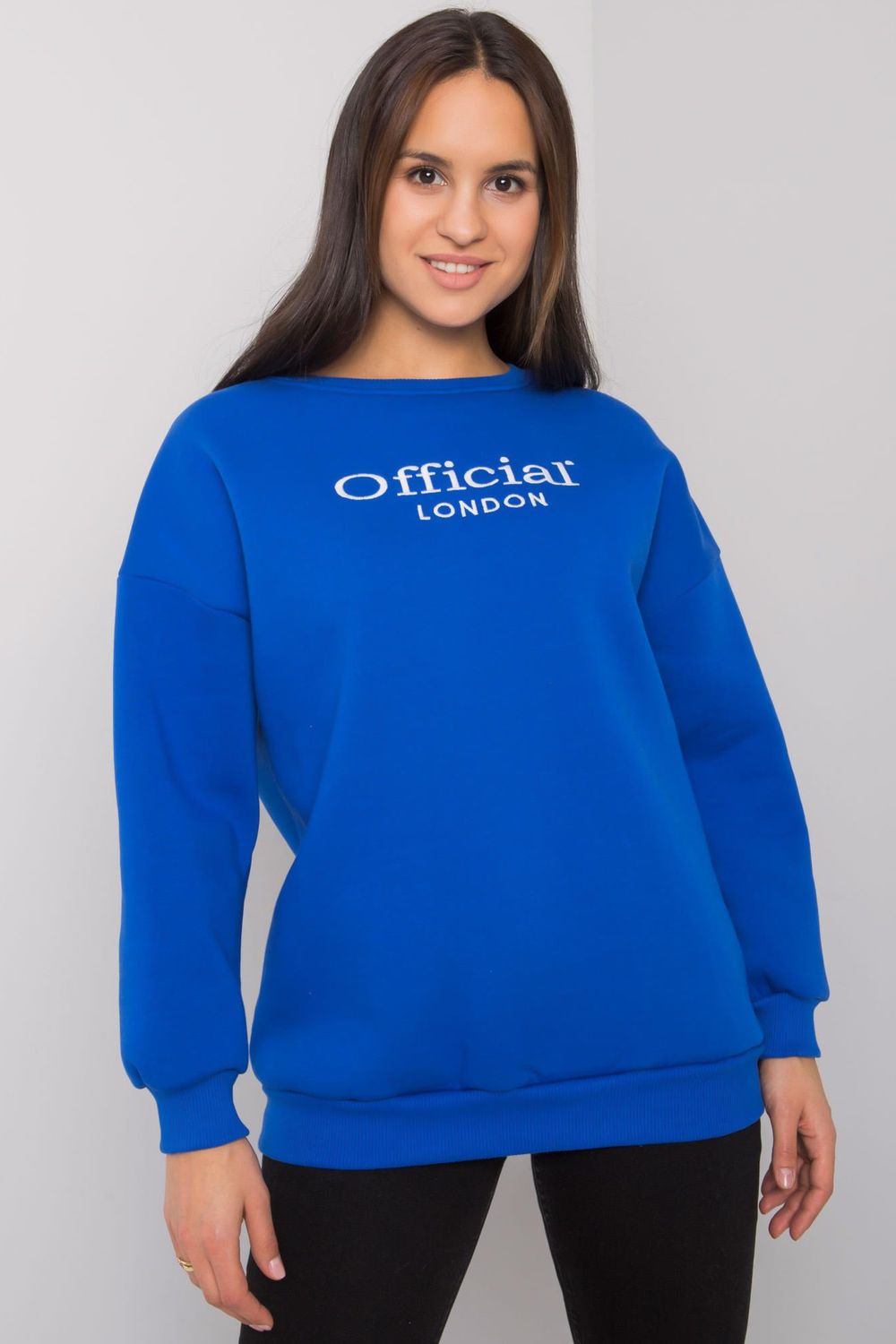 T-shirt femme Ex Moda Sweatshirt Sweatshirt — bleu
