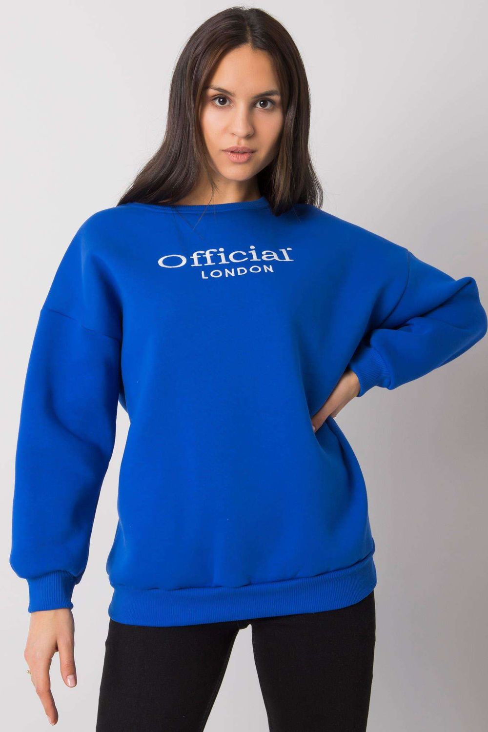 T-shirt femme Ex Moda Sweatshirt Sweatshirt — bleu