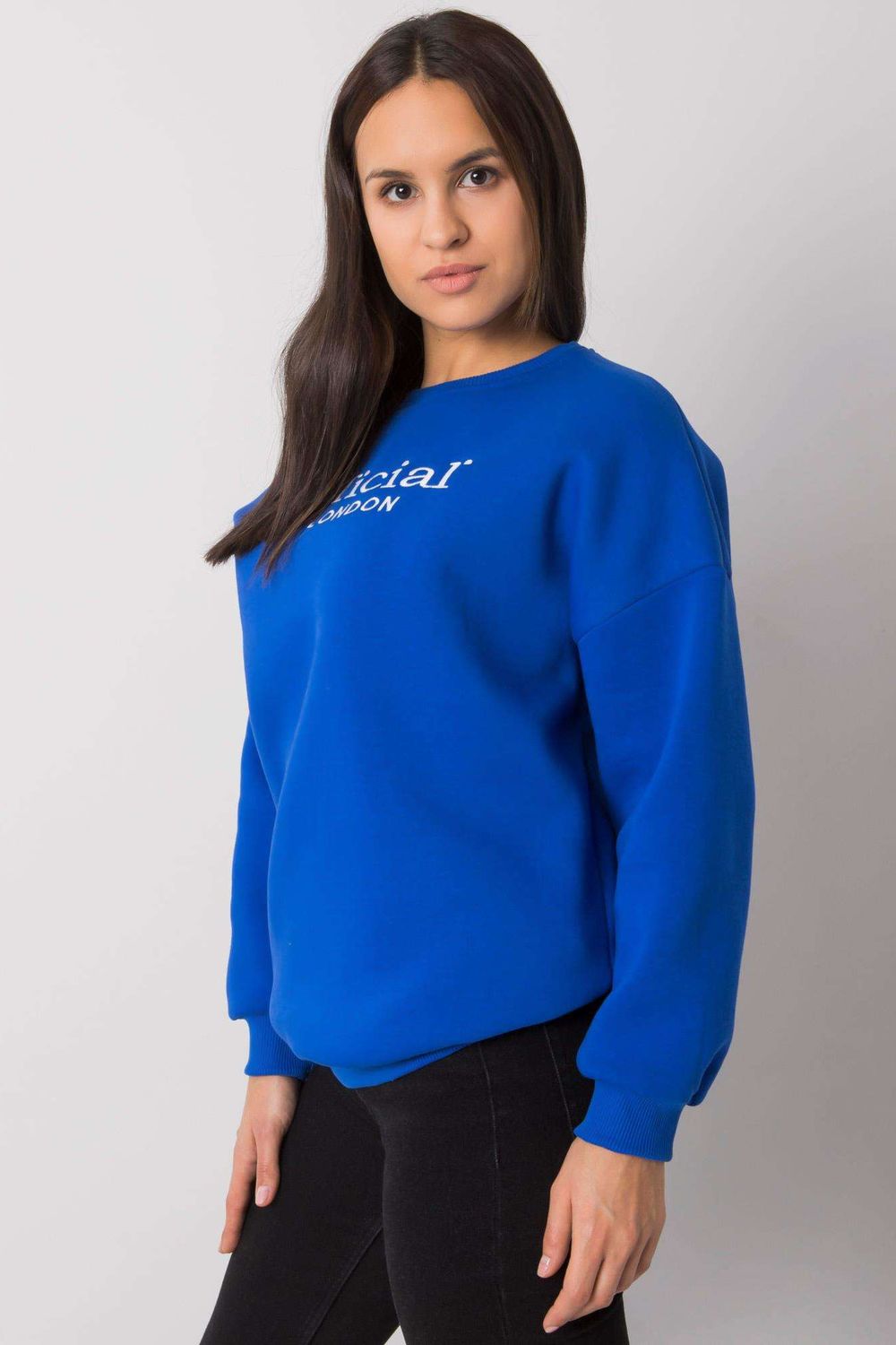 T-shirt femme Ex Moda Sweatshirt Sweatshirt — bleu