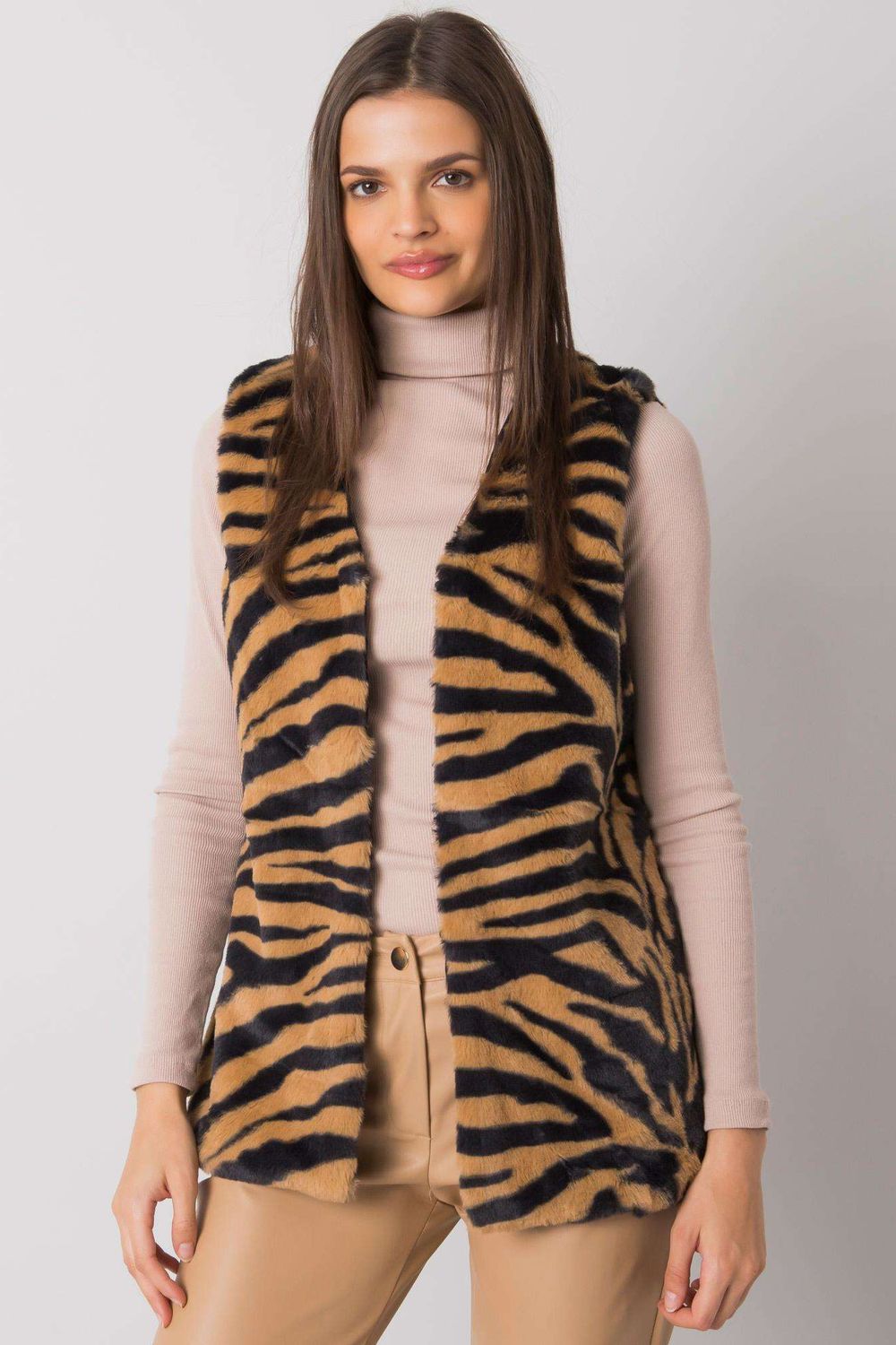 Gilet femme Yups — beige