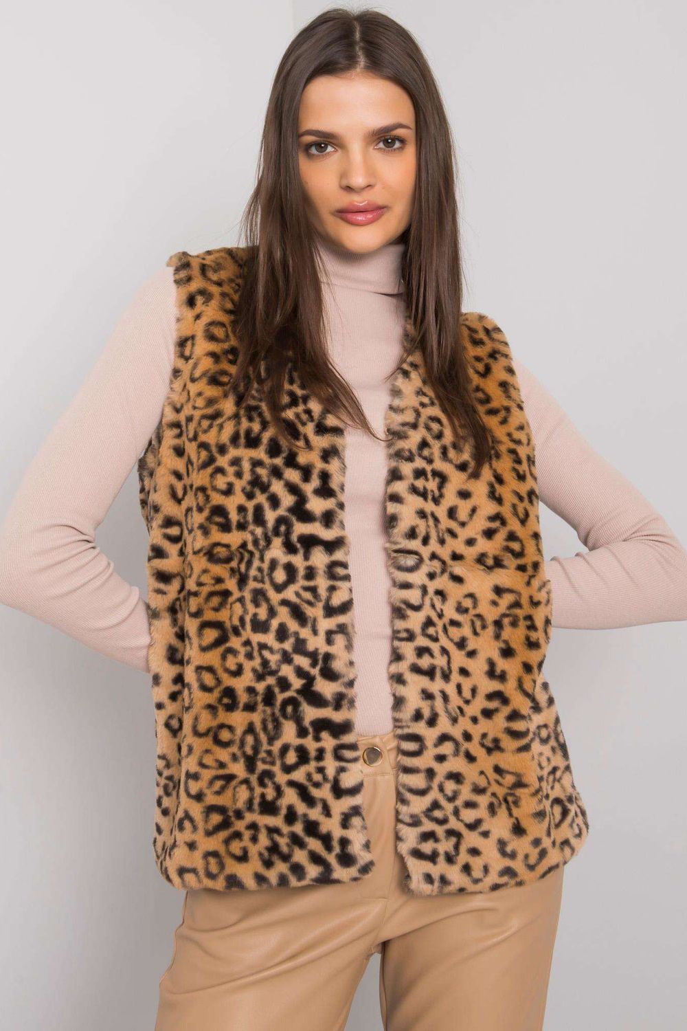 Gilet femme Yups — beige