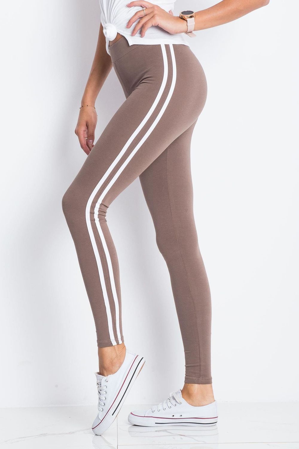 Chaussures à talons femme BFG Leggings Longues Leggings — beige