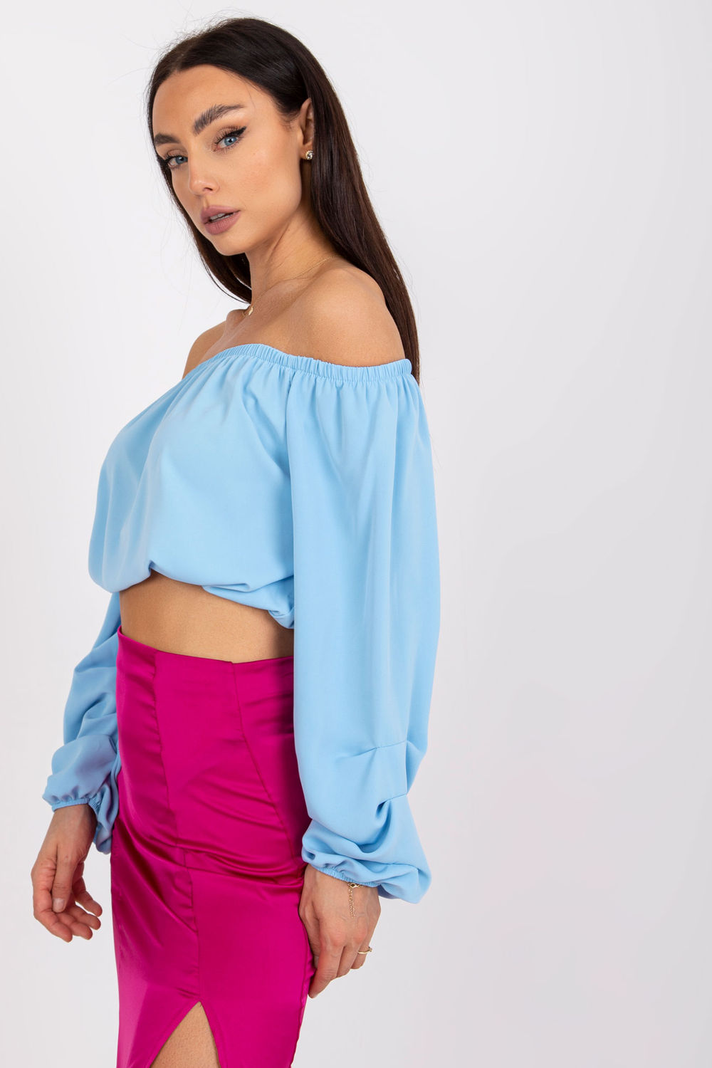 Blouse femme Italy Moda Chemisier Chemisier — bleu