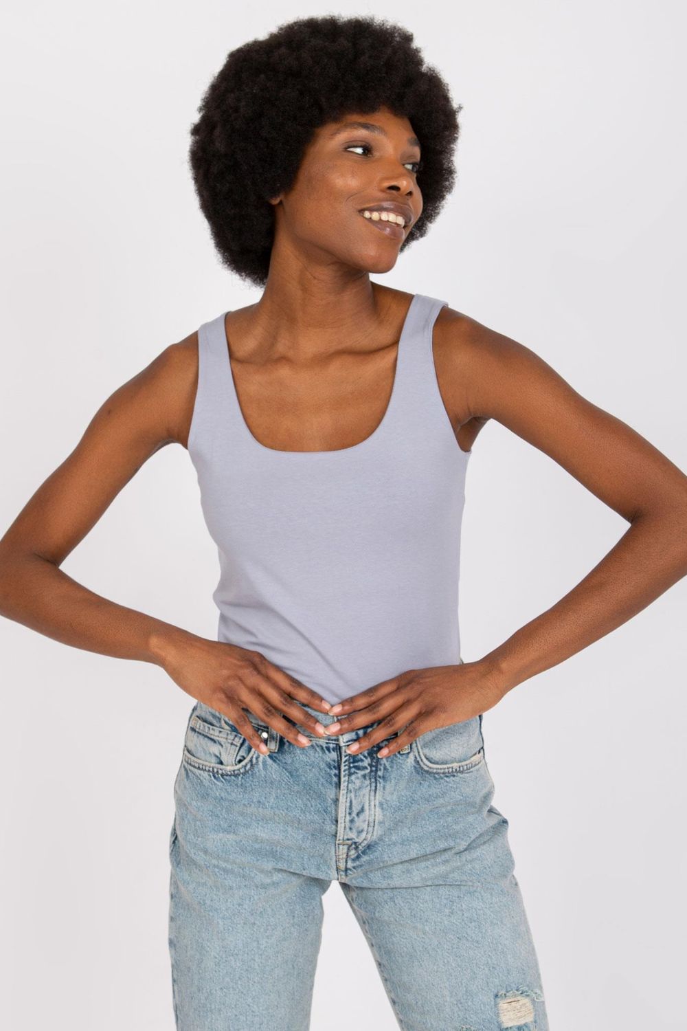 Maillot de bain femme BFG Top Top — gris