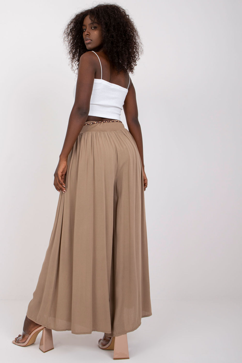 Chaussures à talons femme Och Bella Pantalon Pantalon — beige