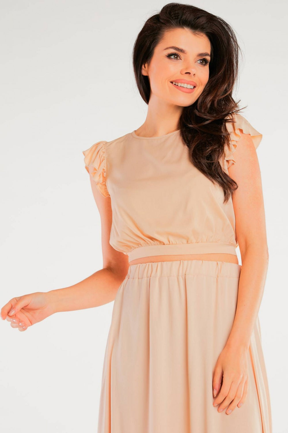 Blouse femme awama Chemisier Chemisier — beige