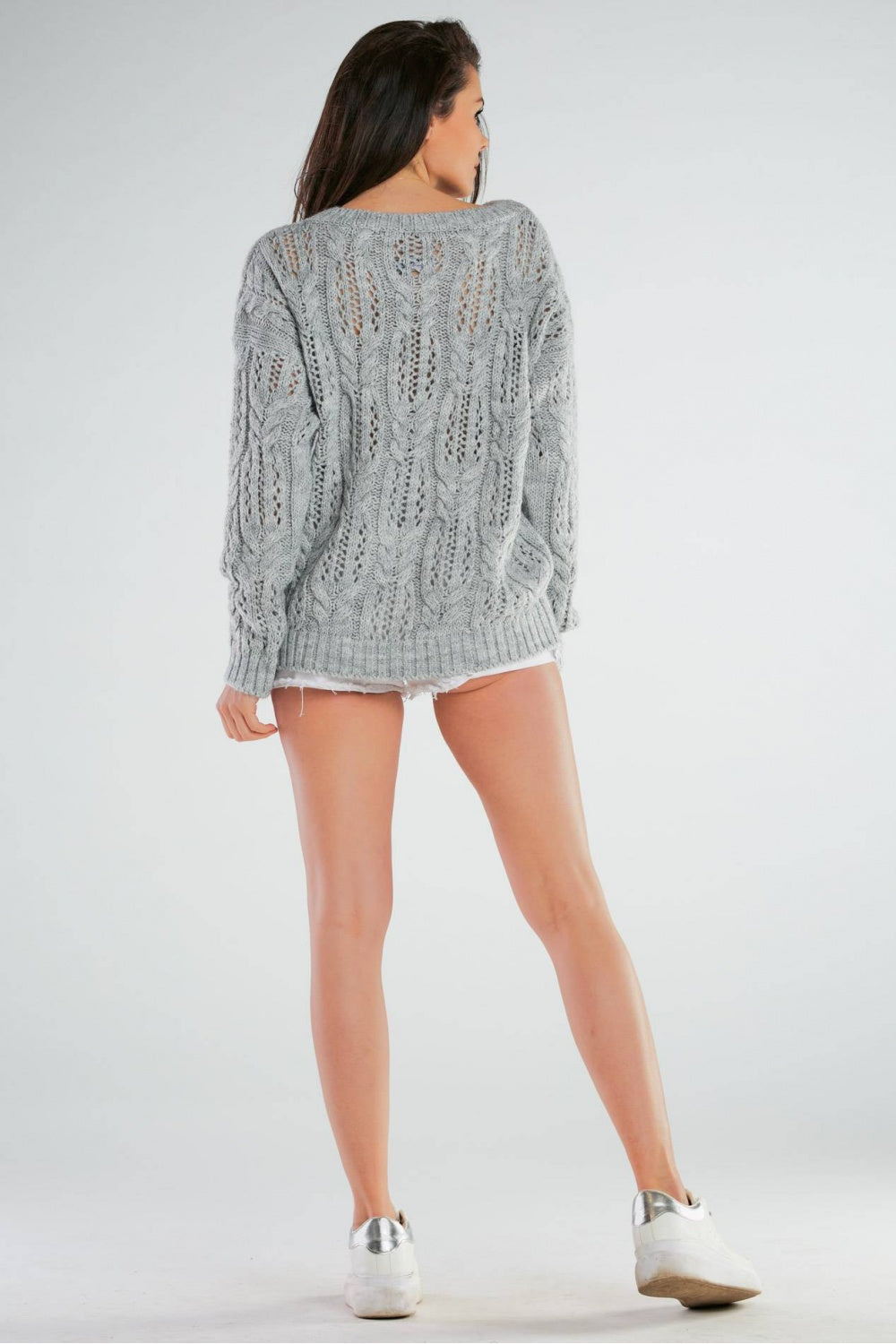 Pull femme awama Chandail Chandail — gris