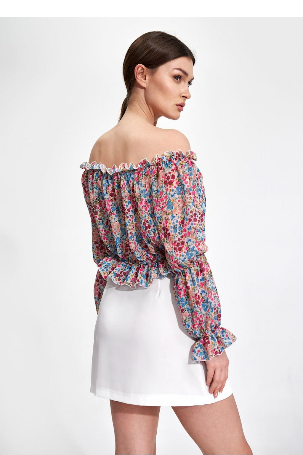 Jupe femme Figl Courte Courte — beige