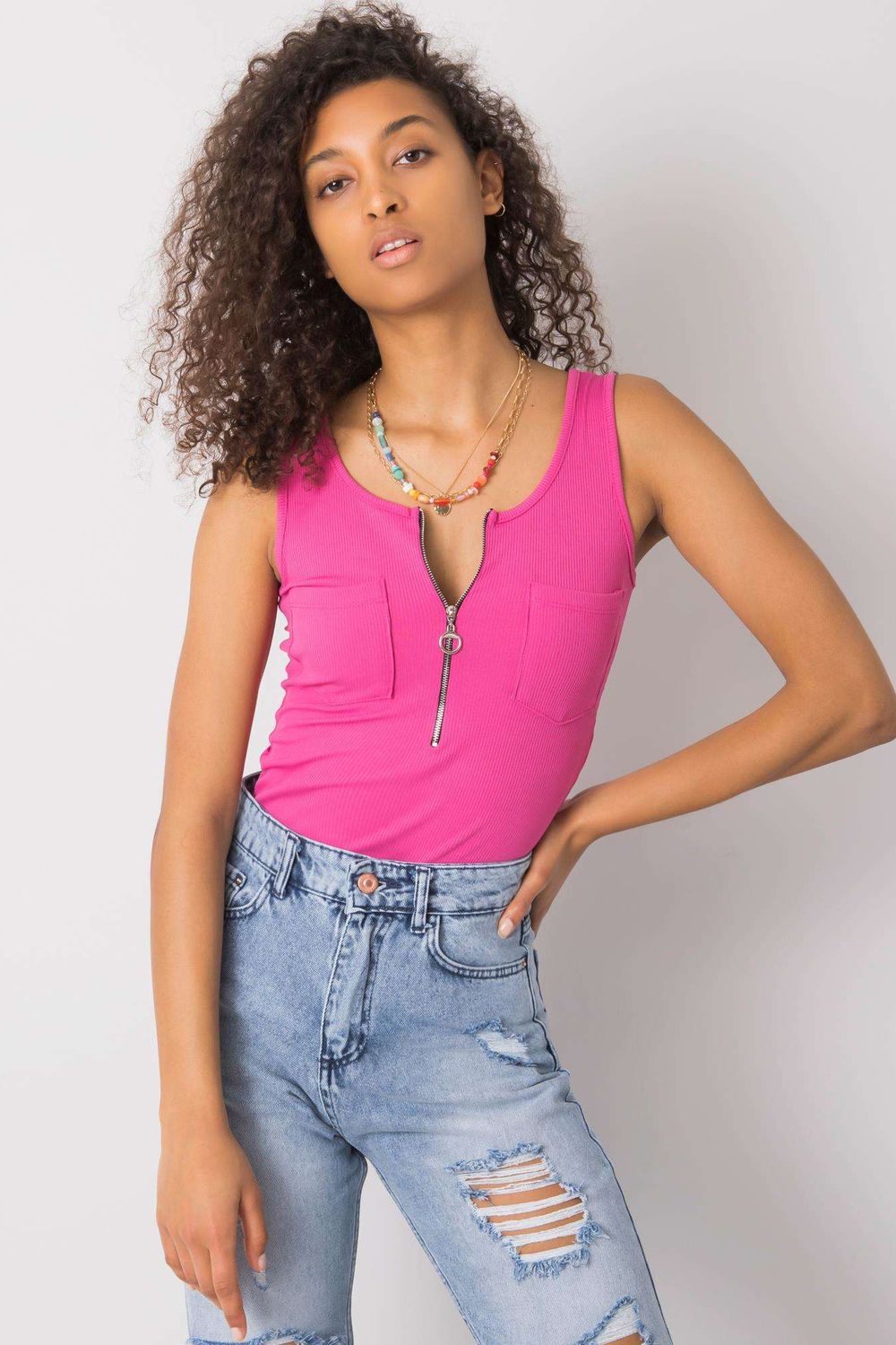 Maillot de bain femme Italy Moda T Shirt T — rosé