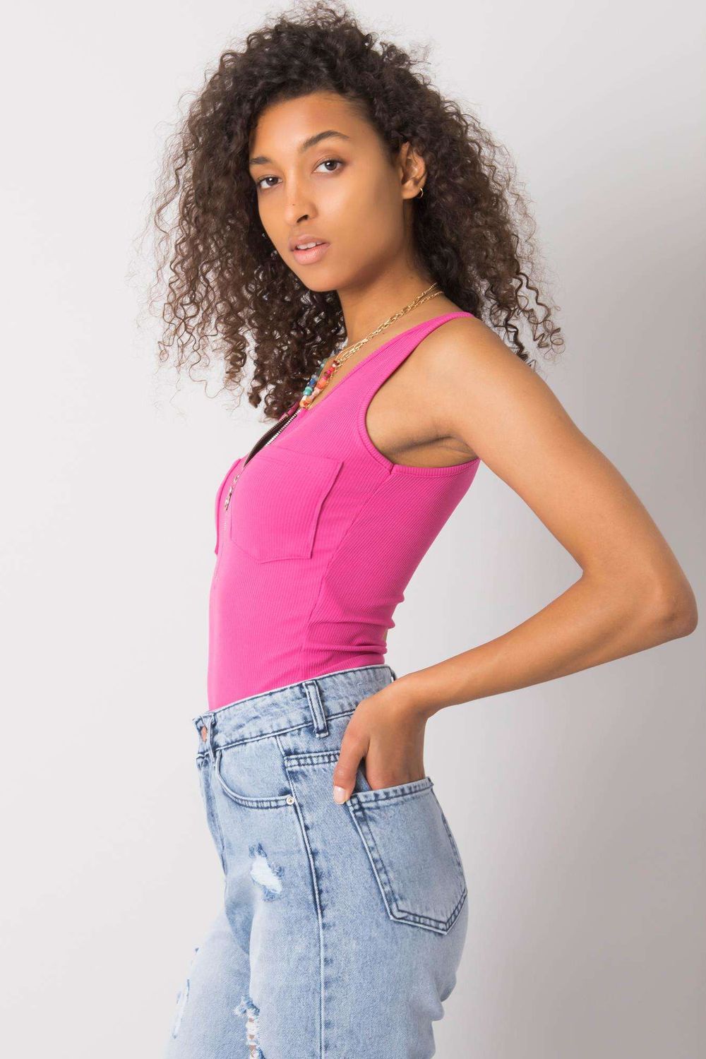 Maillot de bain femme Italy Moda T Shirt T — rosé