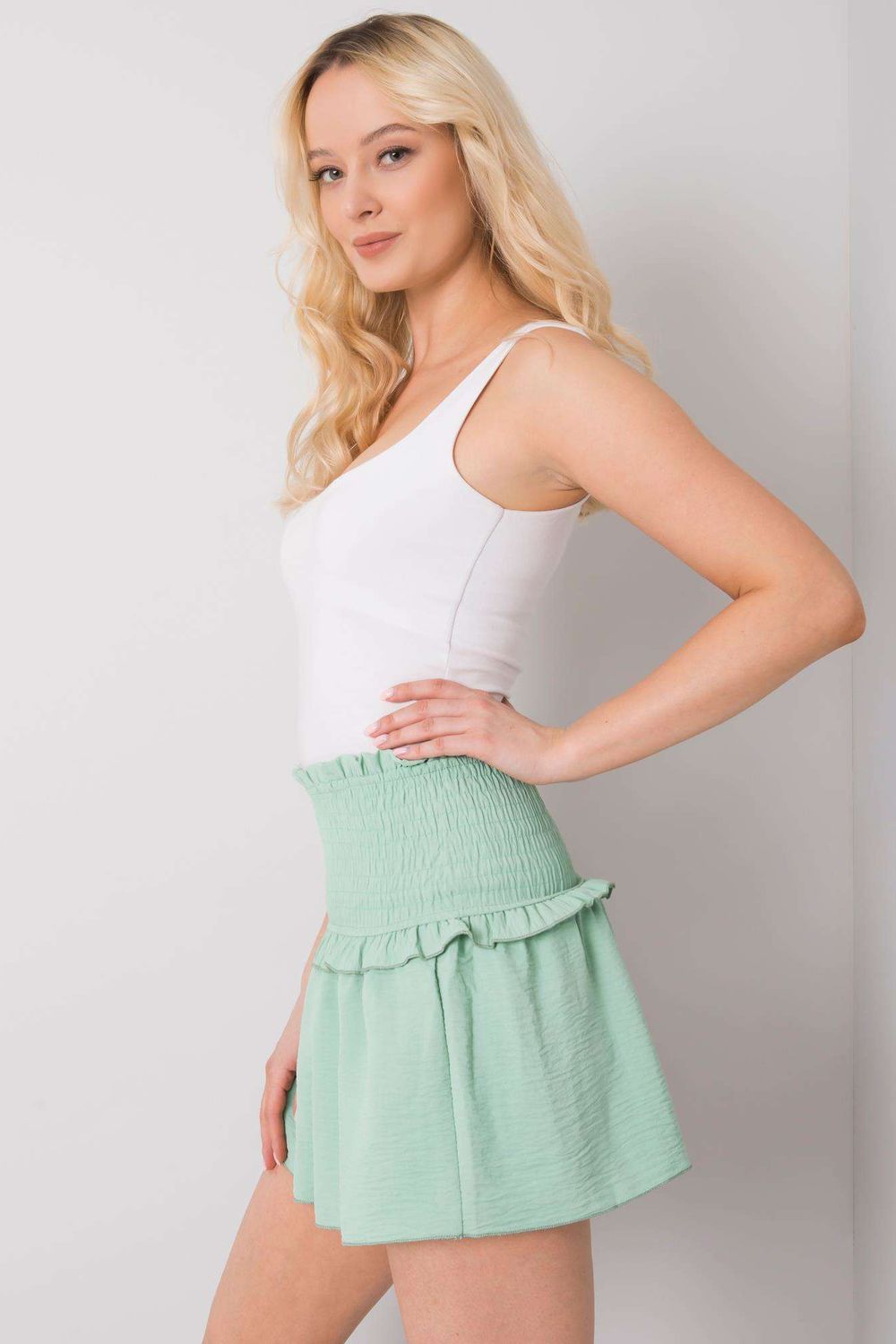 Jupe femme Och Bella Courte Courte — vert
