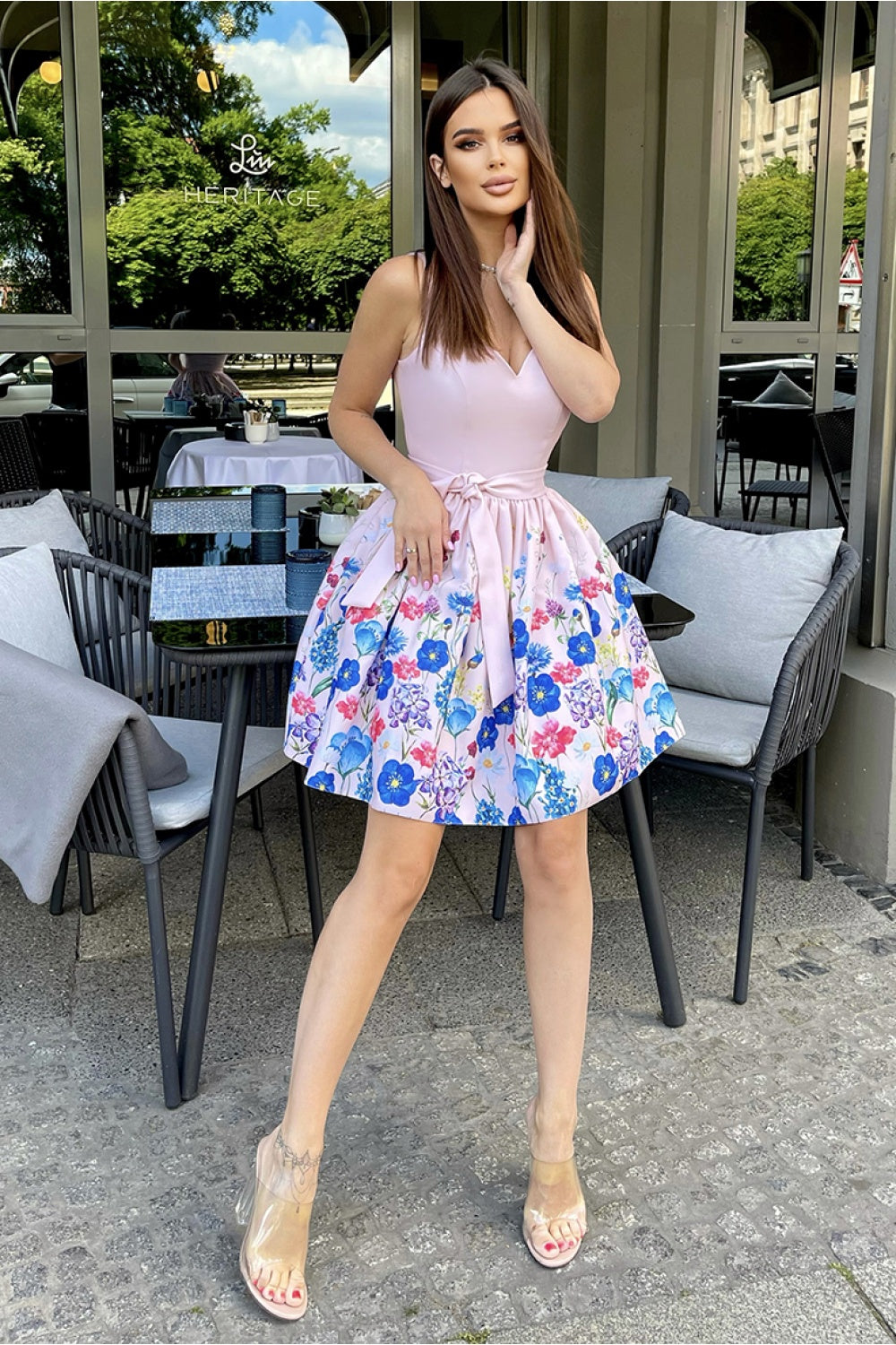 Robe femme Bicotone De Cocktail De — rosé