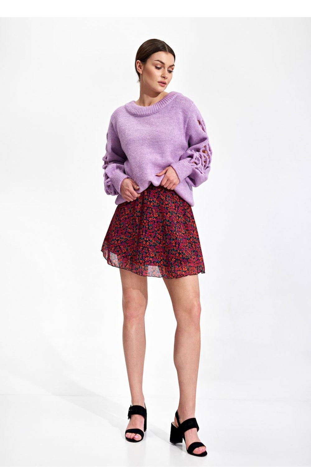 Jupe femme Figl Courte Courte — multicouleur