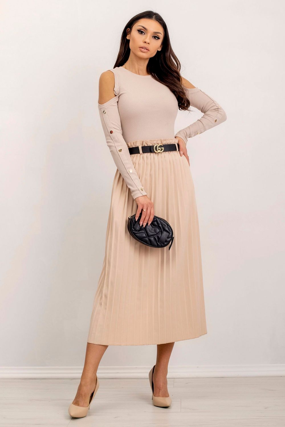 Blouse femme Rue Paris Chemisier Chemisier — beige