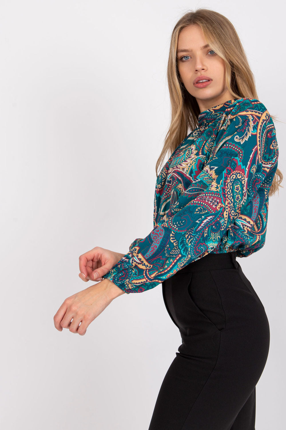 Blouse femme Italy Moda Chemisier Chemisier — vert