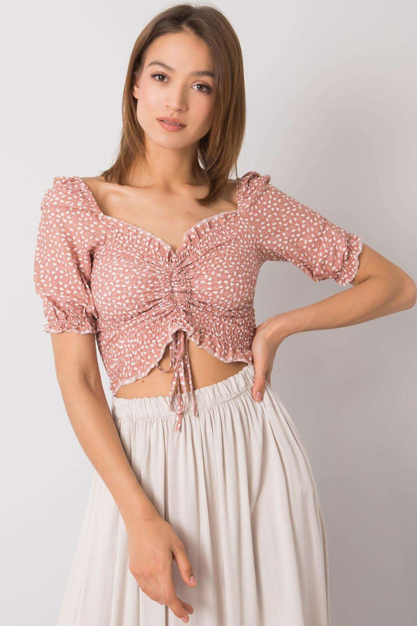 Blouse femme Rue Paris Chemisier Chemisier — rosé