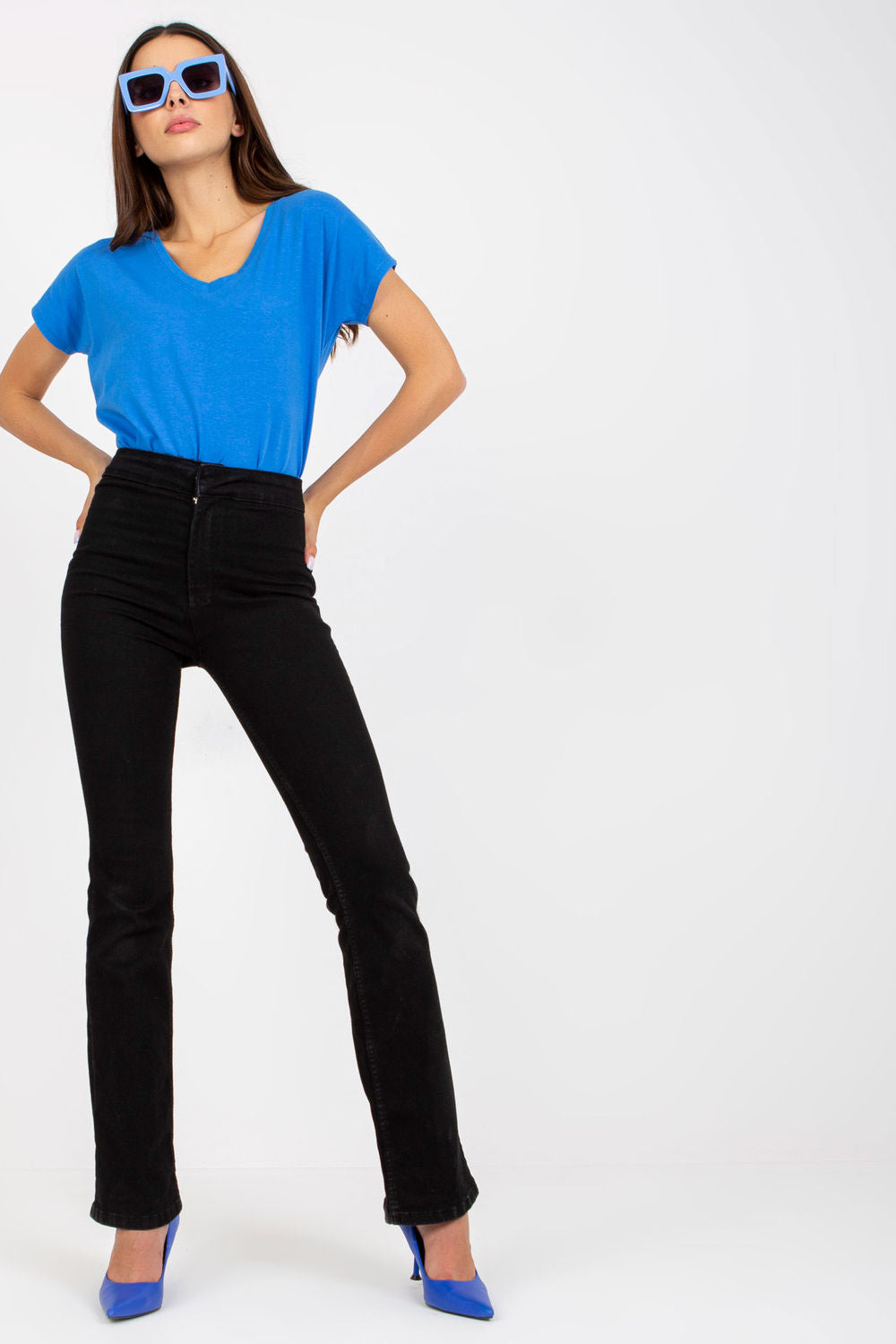 Blouse femme BFG T Shirt T — bleu