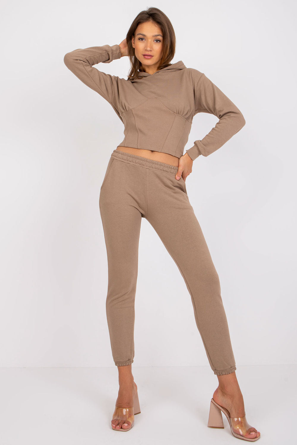 Ensemble lingerie femme Ex Moda L Ensemble L — beige