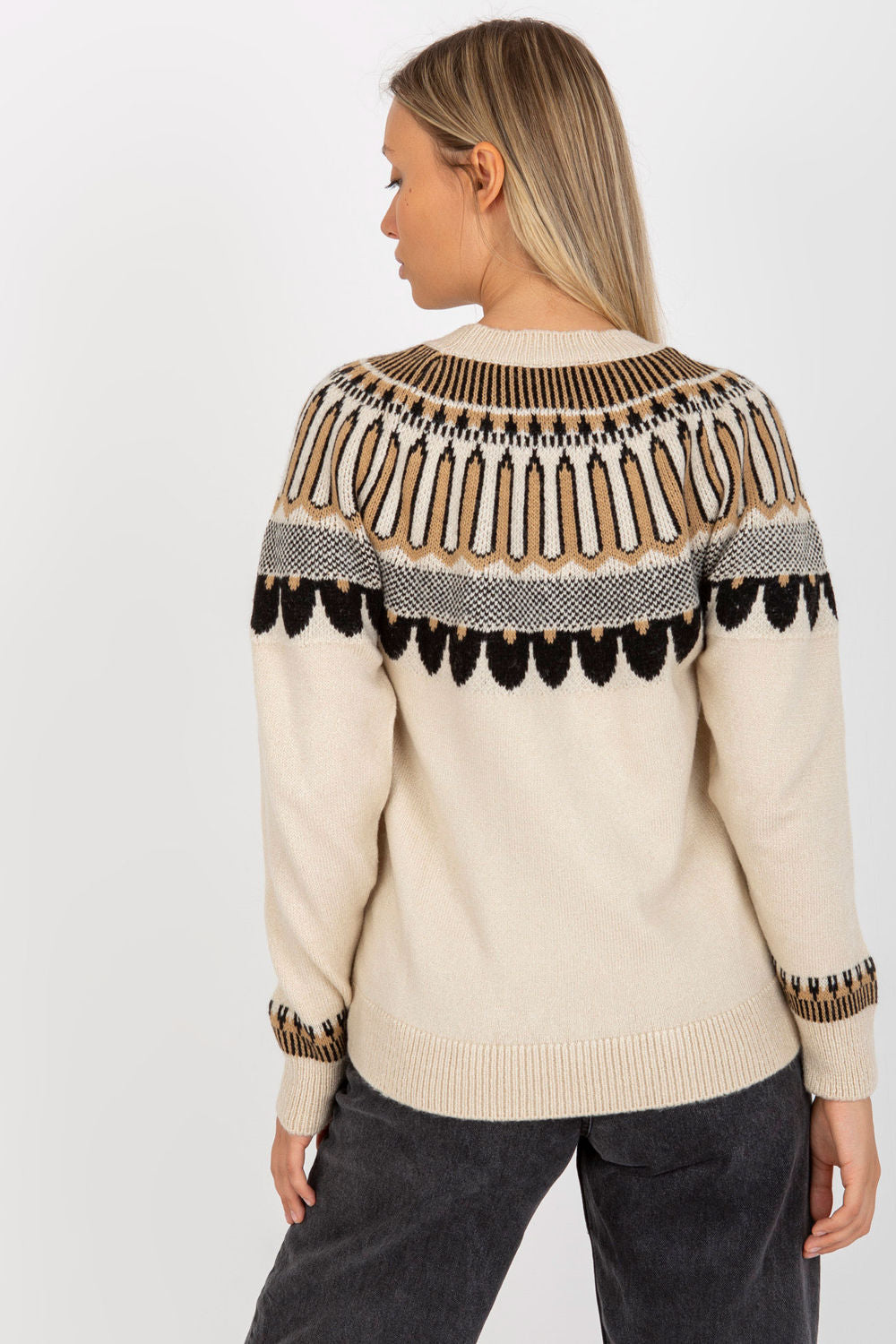 Pull femme Rue Paris Chandail Chandail — beige