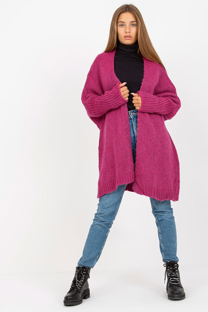 Cardigan femme Och Bella — rosé