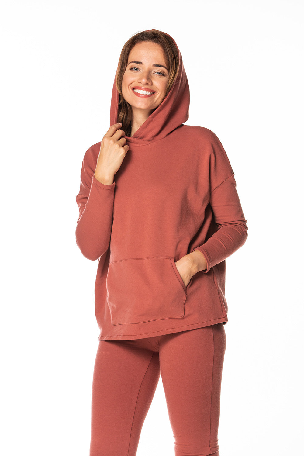 T-shirt femme Tessita Sweatshirt Sweatshirt — brun