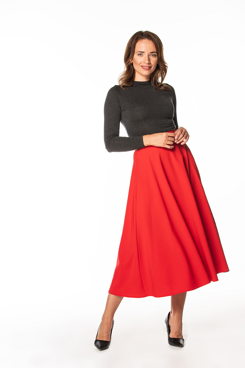 Jupe femme Tessita — rouge