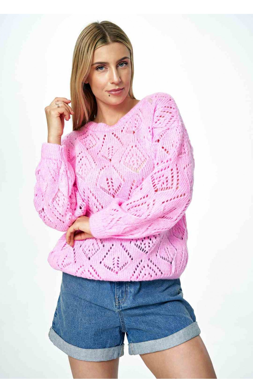Pull femme Figl Chandail Chandail — rosé