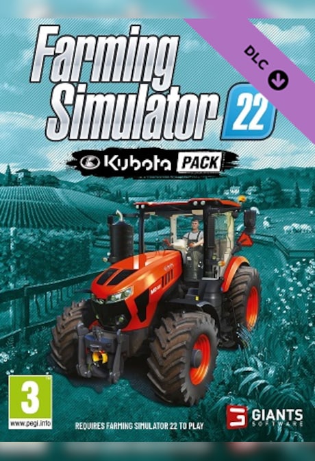 Farming Simulator 22 - Kubota Pack (PC) - Steam Gift - NORTH AMERICA