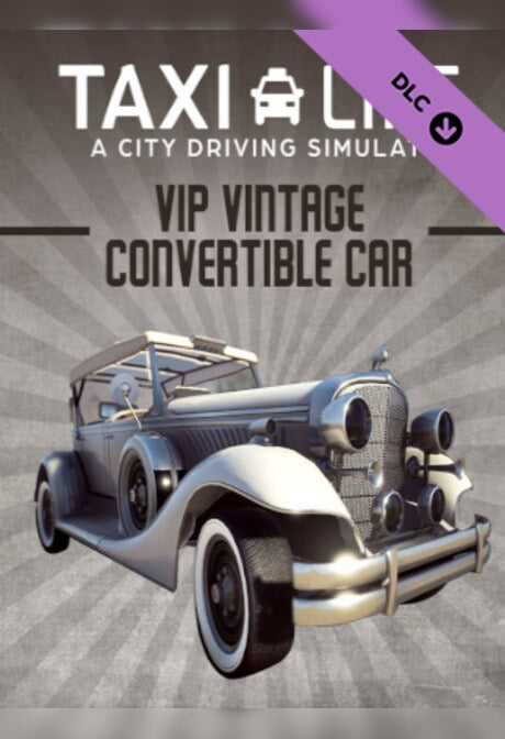 Taxi Life - VIP Vintage Convertible Car (PC) - Steam Key - EUROPE