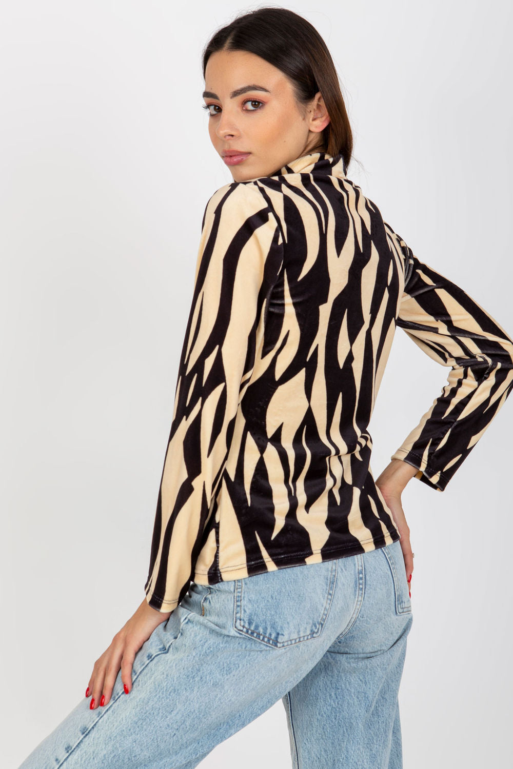 Blouse femme Rue Paris Chemisier Chemisier — beige
