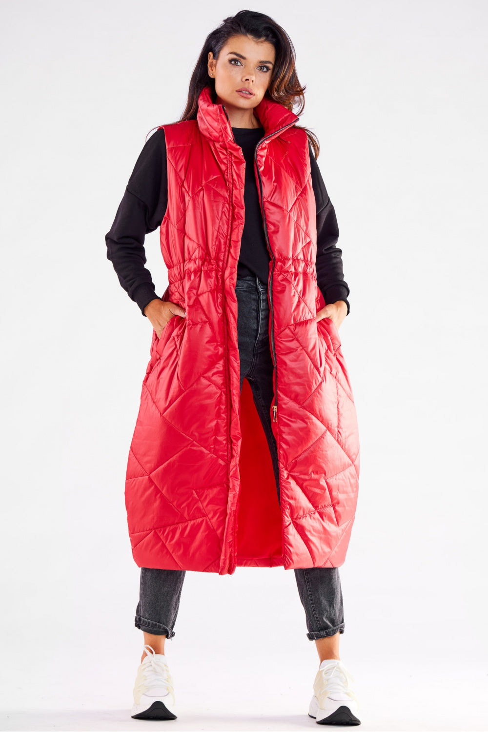 Gilet femme awama — rouge