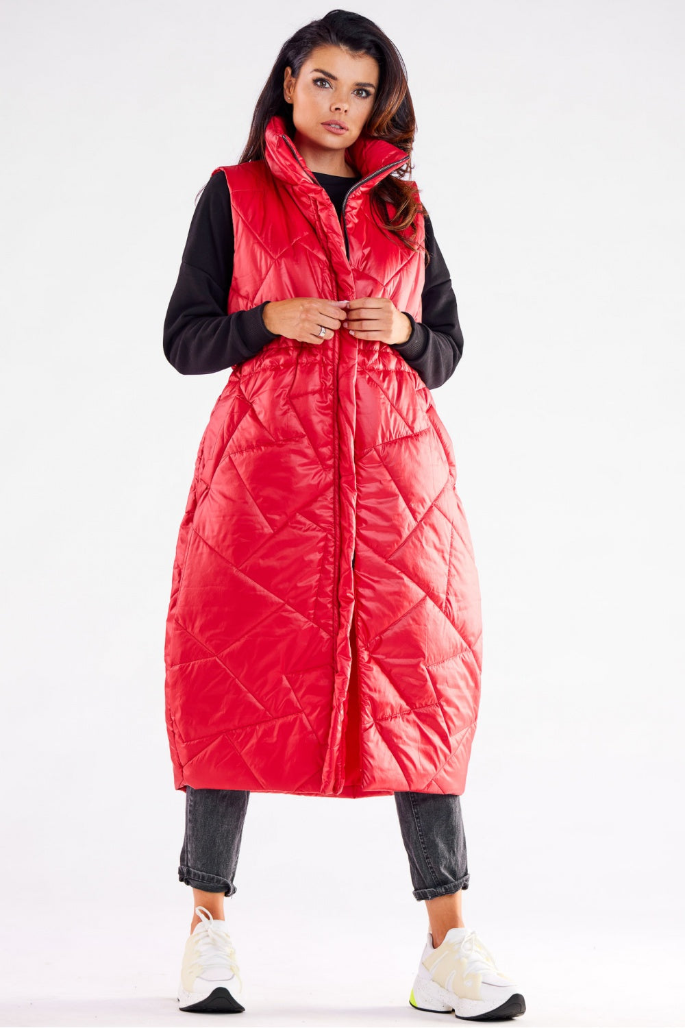 Gilet femme awama — rouge
