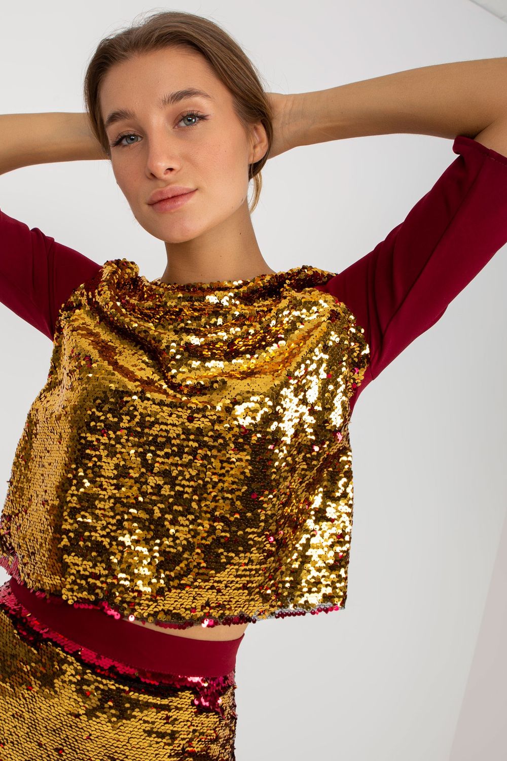 Blouse femme Lakerta Chemisier Chemisier — rouge
