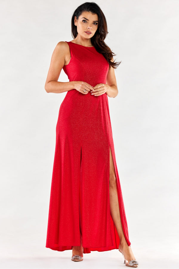 Robe femme awama Longue Longue — rouge
