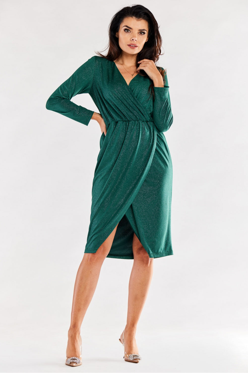 Robe femme awama De Soirée De — vert