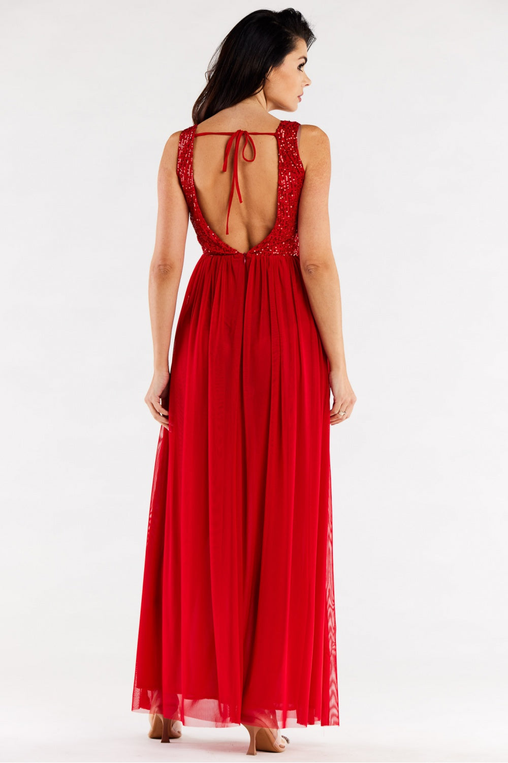 Robe femme awama Longue Longue — rouge