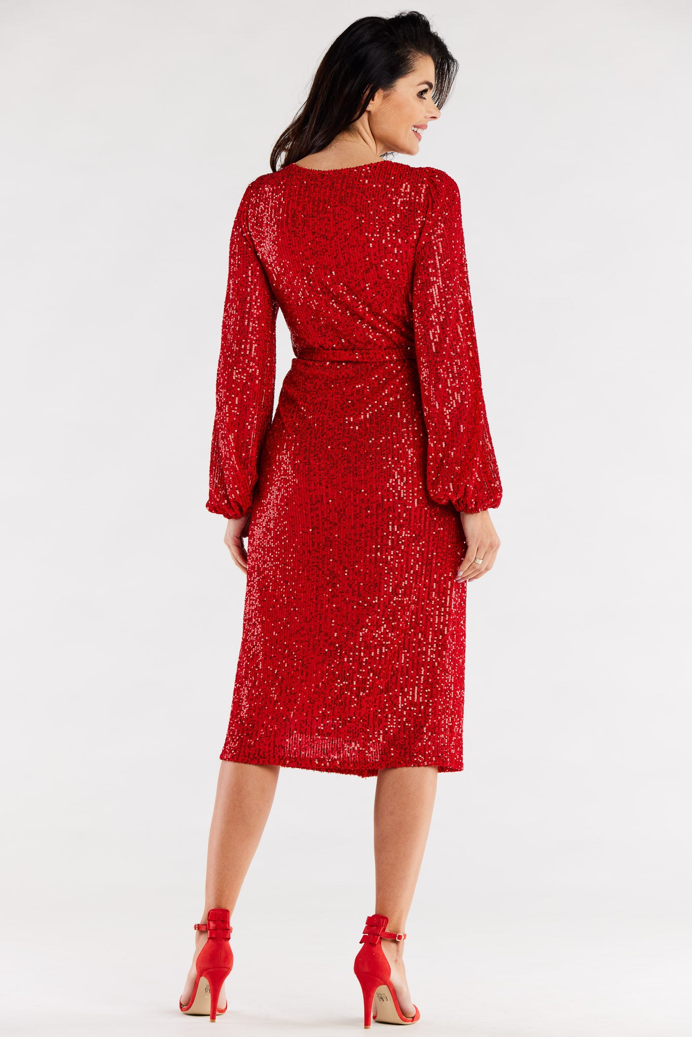 Robe femme awama De Soirée De — rouge