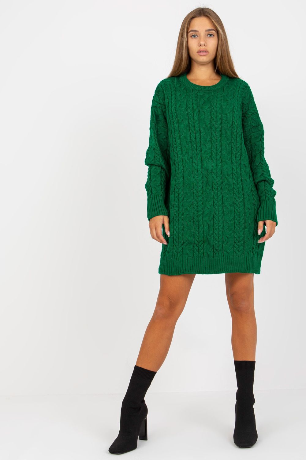 Pull femme Rue Paris Chandail Long Chandail — vert