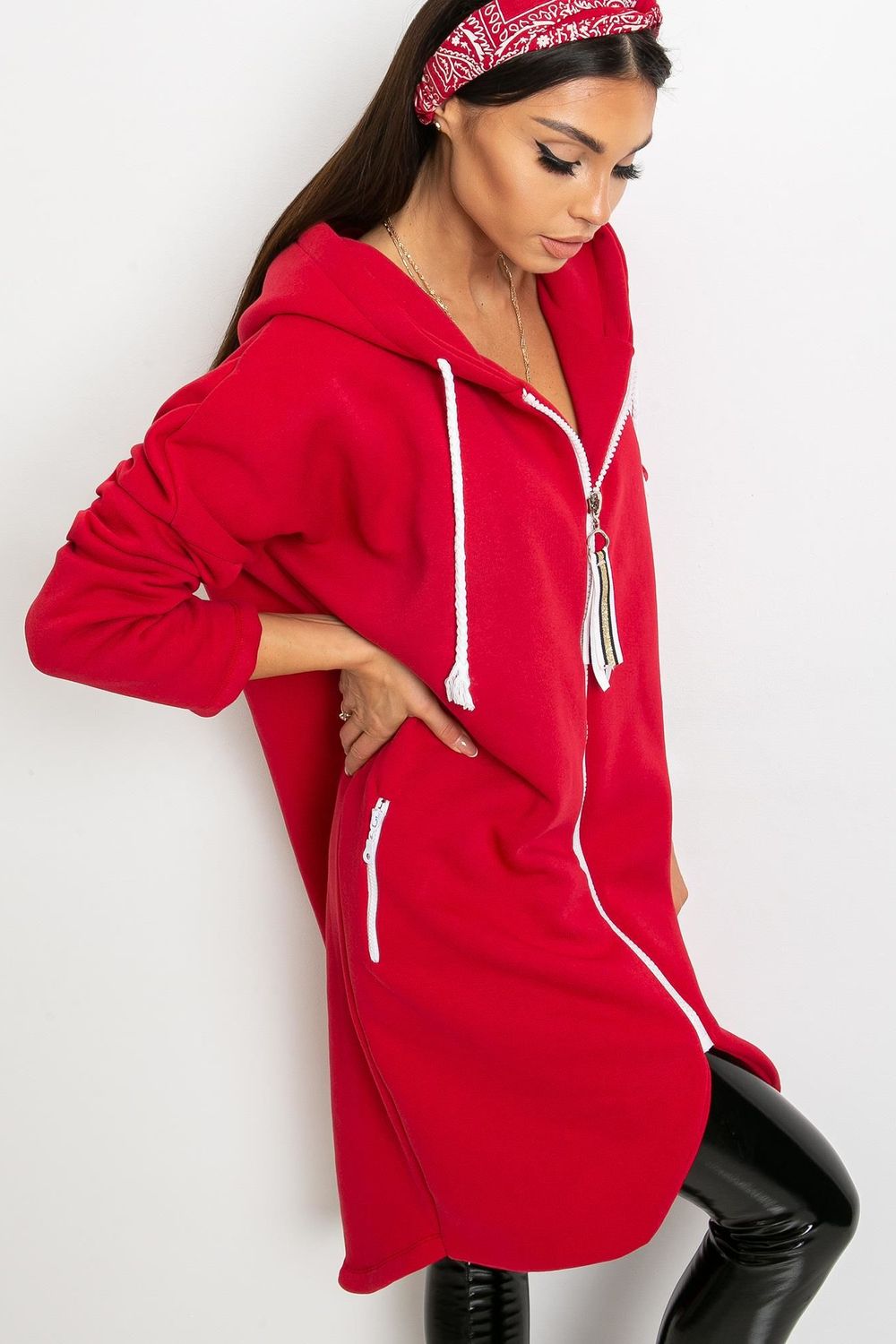 T-shirt femme Relevance Sweatshirt Sweatshirt — rouge