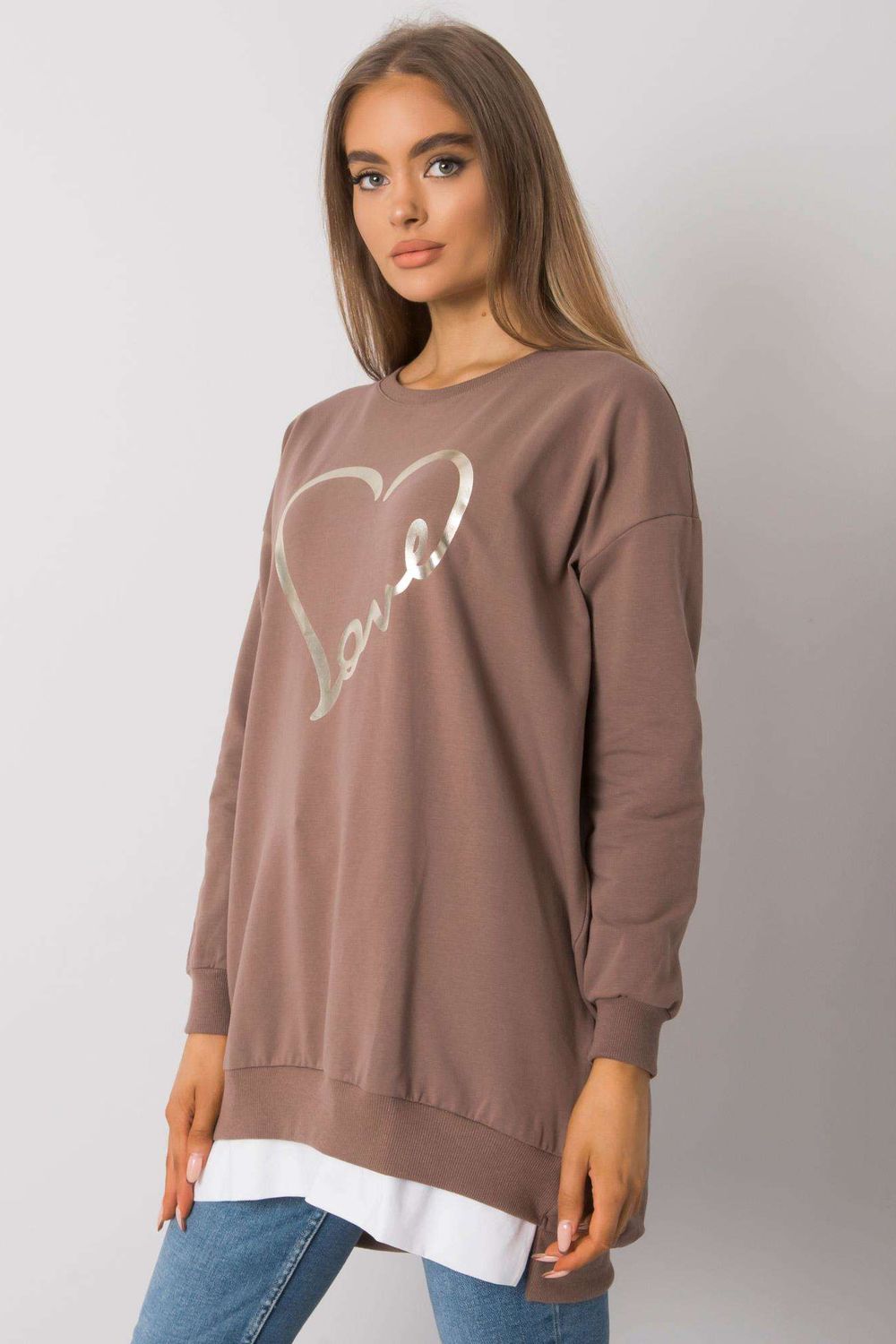 Blouse femme Rue Paris Tunique Tunique — brun
