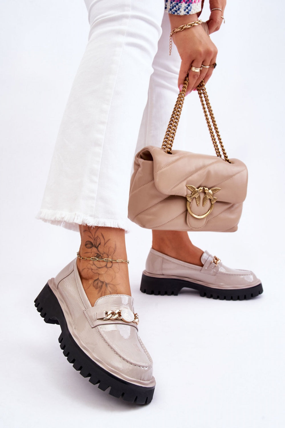 Moccasins femme Step in style — gris