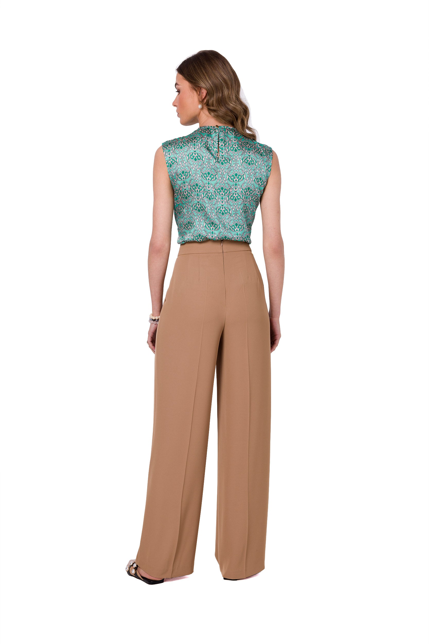 Chaussures à talons femme Stylove Pantalon Pantalon — beige