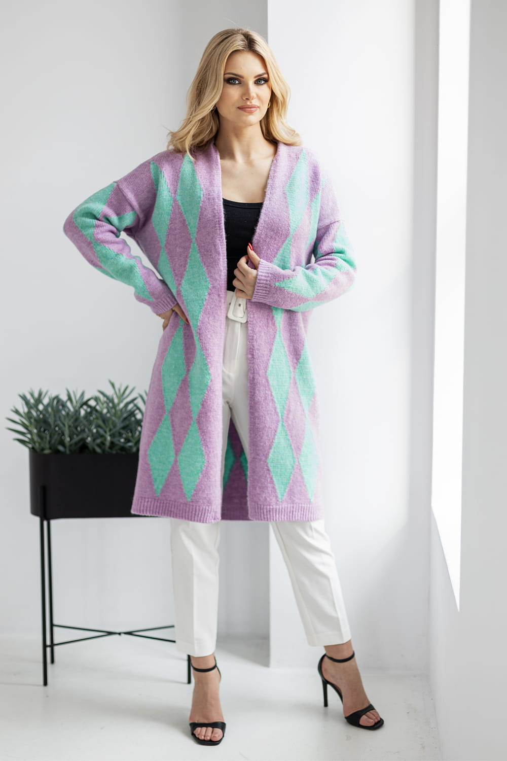 Cardigan femme PeeKaBoo — multicouleur