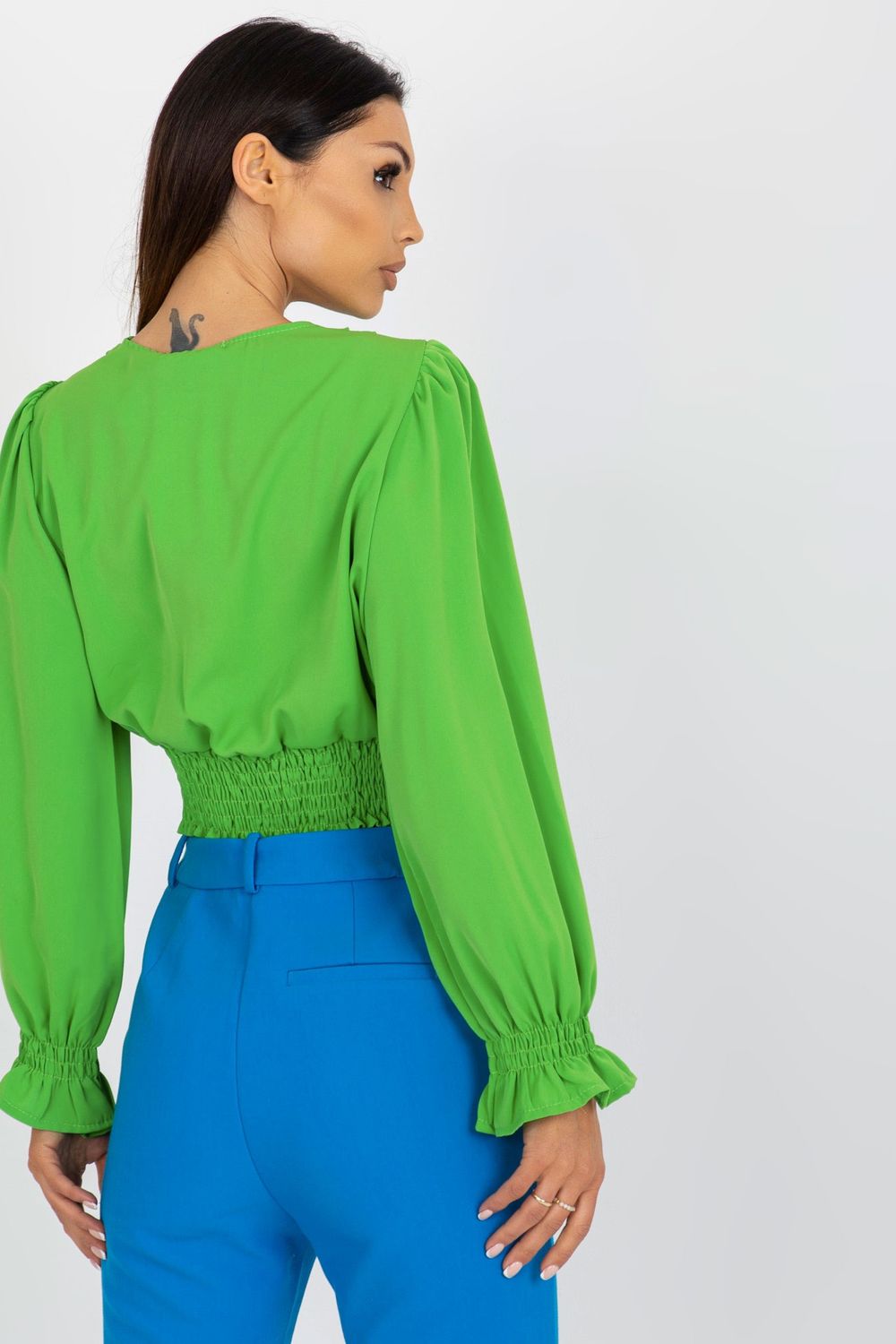 Blouse femme Italy Moda Chemisier Chemisier — vert