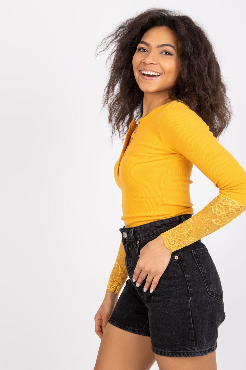 Blouse femme Rue Paris Chemisier Chemisier — orange