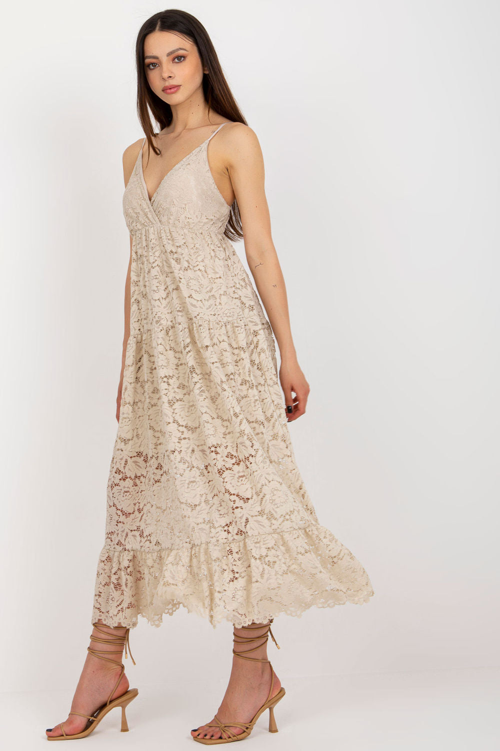 Robe femme Och Bella De Jour De — beige