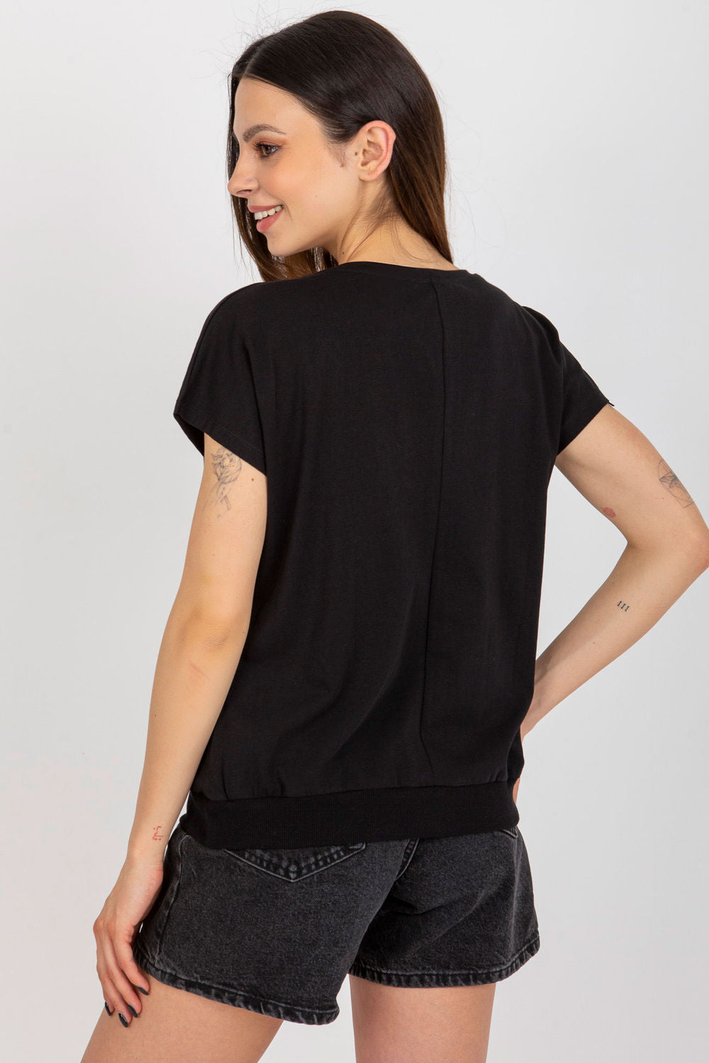 Blouse femme Rue Paris Chemisier Chemisier — noir